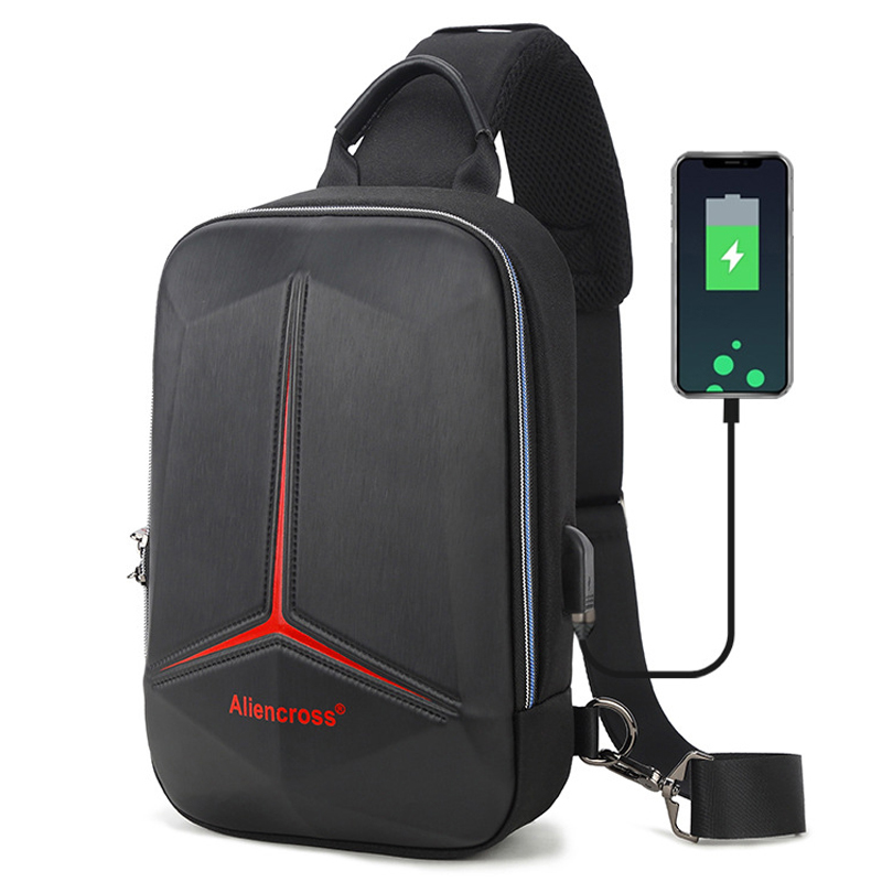 Travel Backpack Anti Theft - Anti-theft Lock Chest Bag for Men