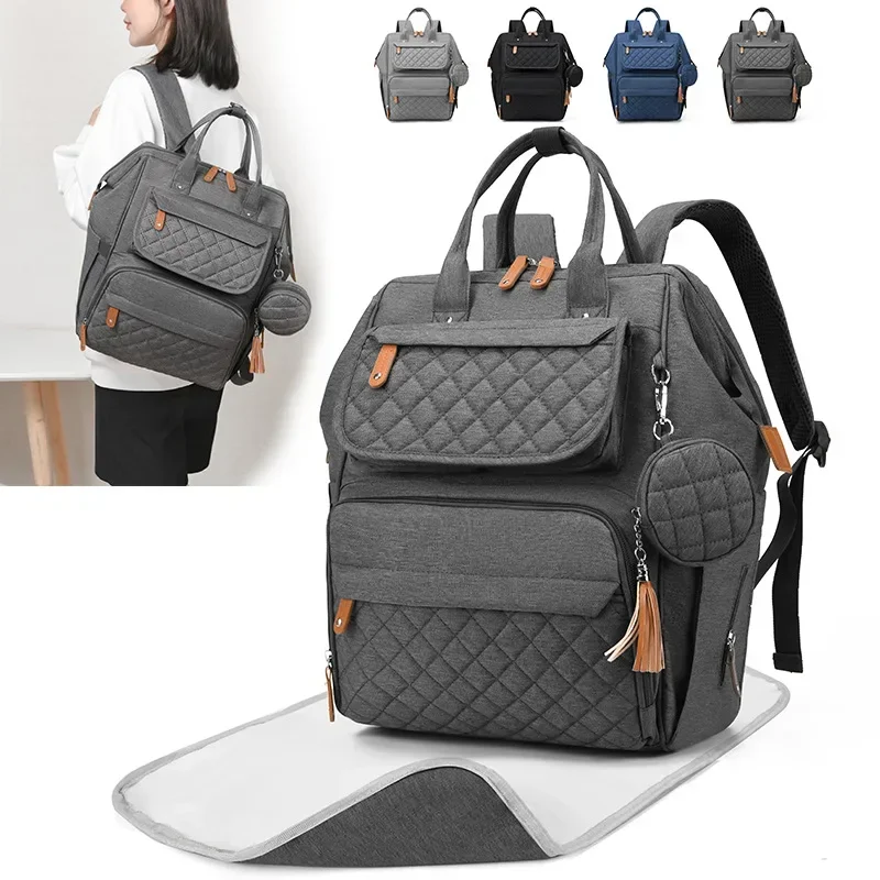 Backpack Diaper Bag - Large Capacity Mommy Bag Multi Functional