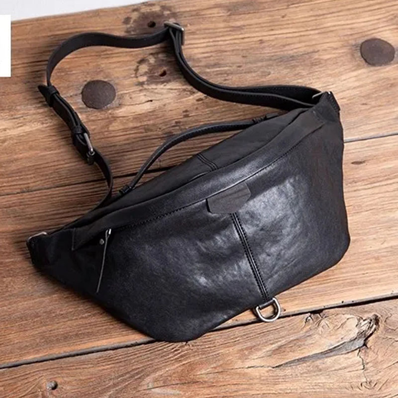 Leather Backpack Vintage - AETOO Retro handcrafted men's genuine leather