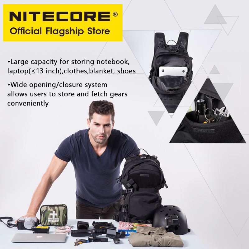 NITECORE BP20 20L Travel Backp - огляд і ціна Rucksack Military Style