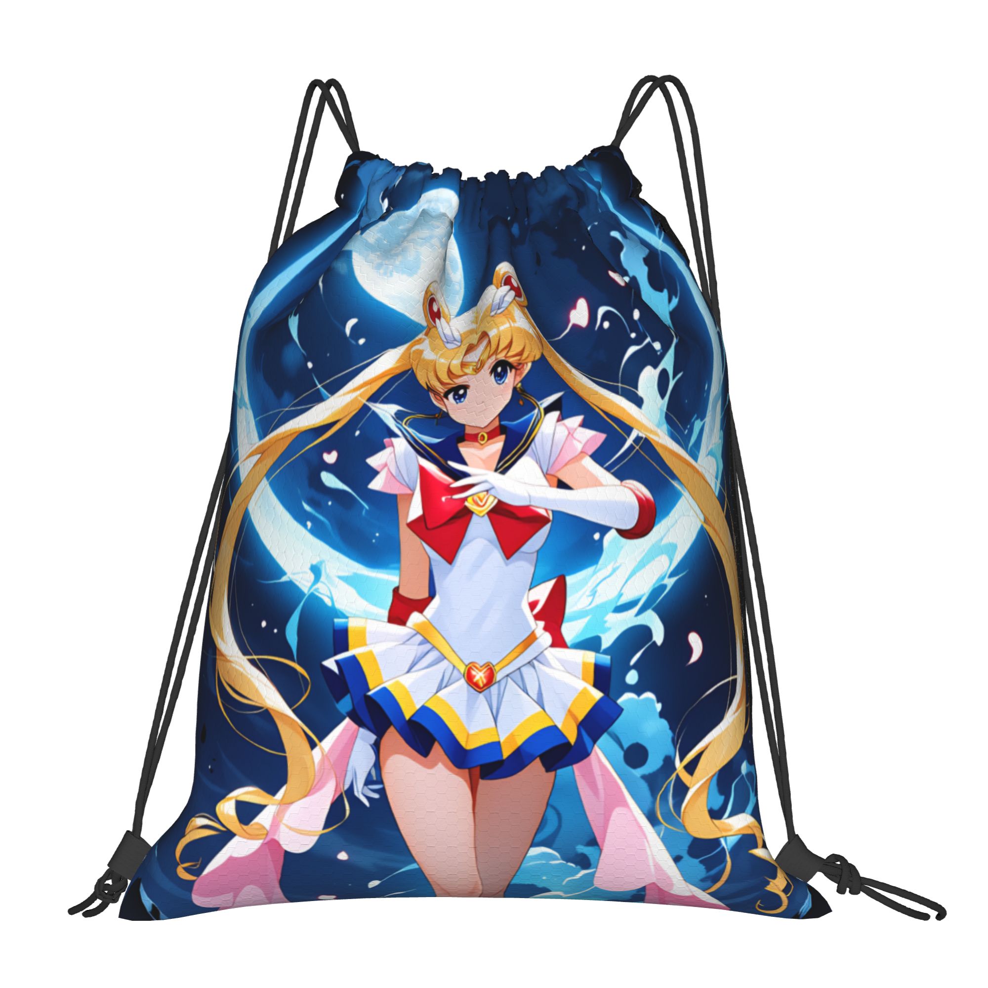 Custom S-Sailors Moons Drawstr - огляд і ціна Drawstring Gym Bag