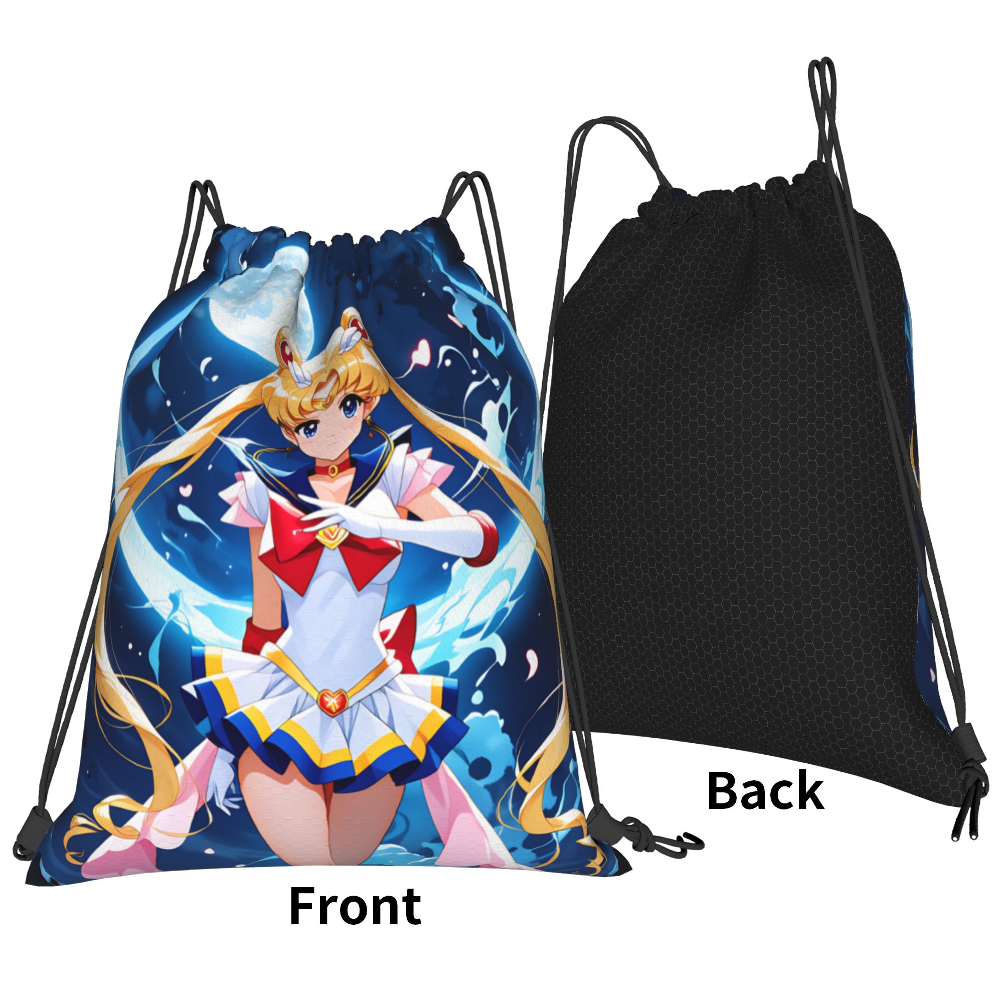 Custom S-Sailors Moons Drawstr - огляд і ціна Drawstring Gym Bag