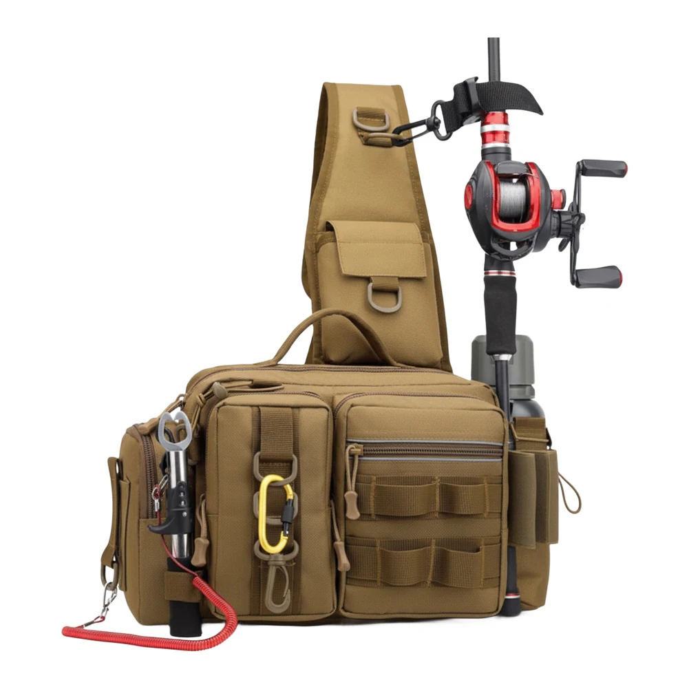 Fishing Backpack with Rod Hold - огляд і ціна Hiking Backpack Waterproof