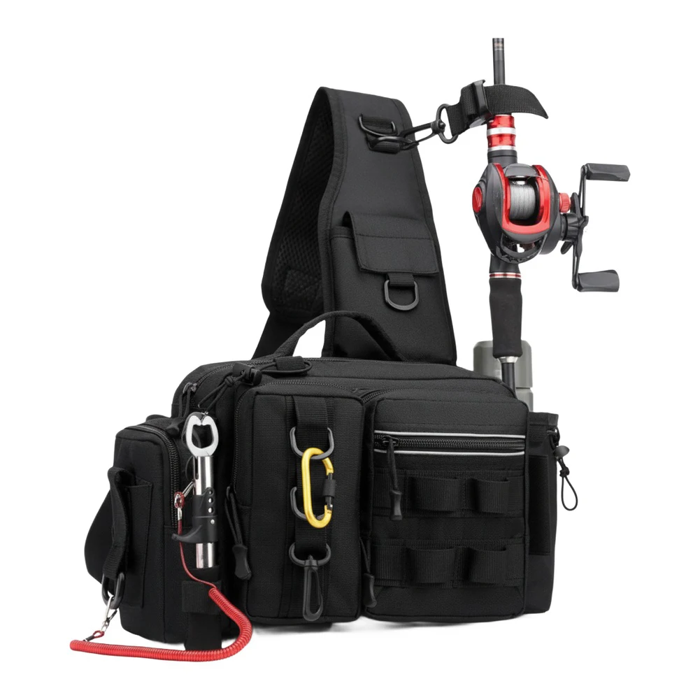 Fishing Backpack with Rod Hold - огляд і ціна Hiking Backpack Waterproof