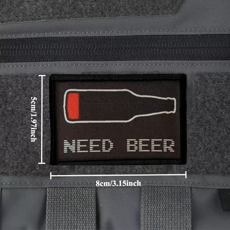 NEED BEER Printed Patch on Clo - огляд і ціна Urban Backpack Tactical