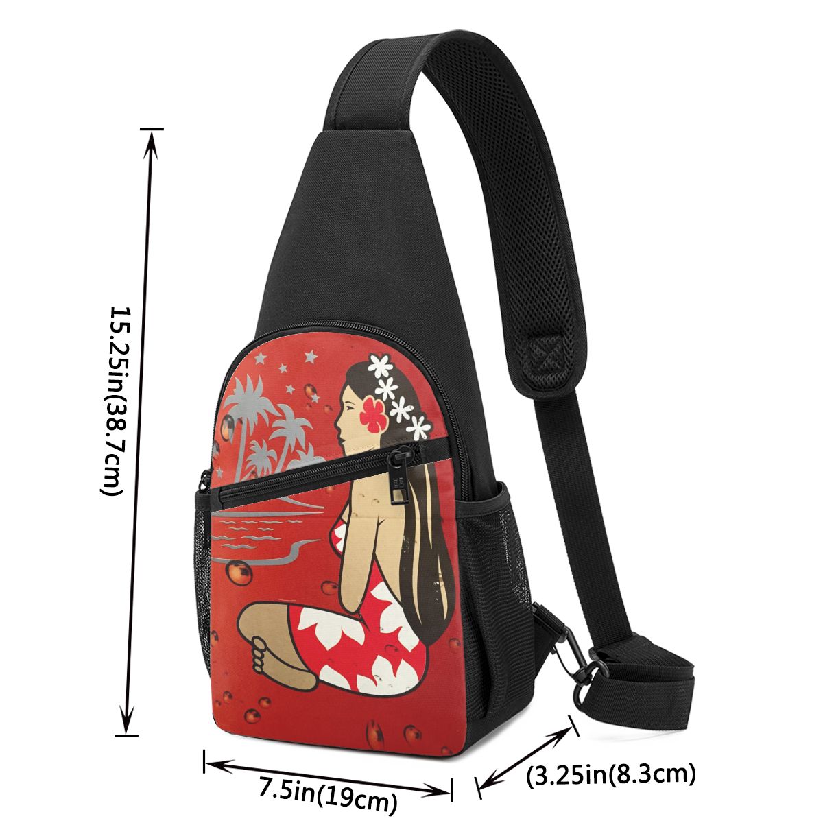 Hinano Tahiti Chest Bag Men Sl - огляд і ціна Sling Backpack Shoulder