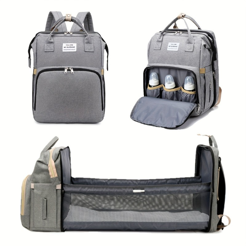 Fashionable Folding Baby Crib  - огляд і ціна Backpack Diaper Bag