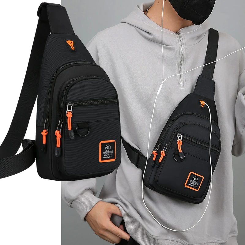 NEW Men's Chest Bag Men's Leis - огляд і ціна Hiking Backpack Waterproof