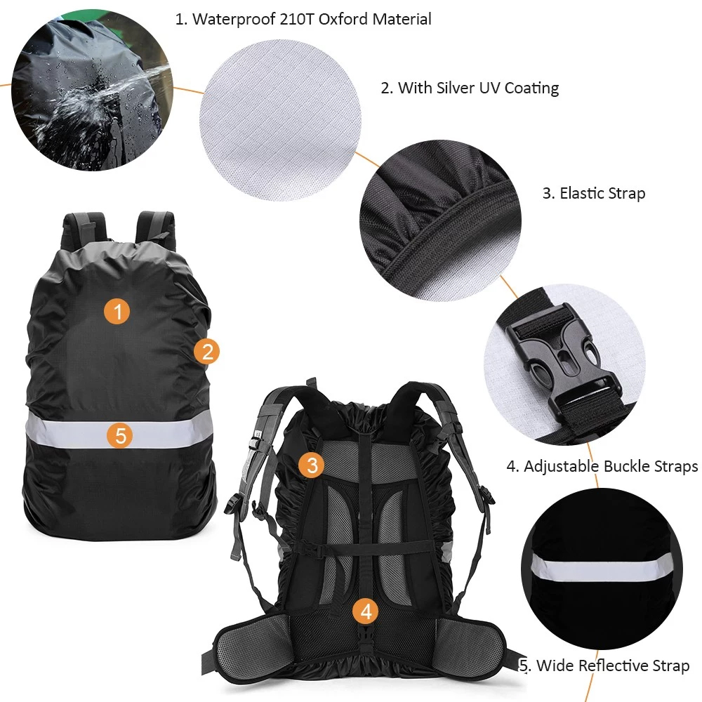 Waterproof Backpack Rain Cover - огляд і ціна Rain Cover Backpack