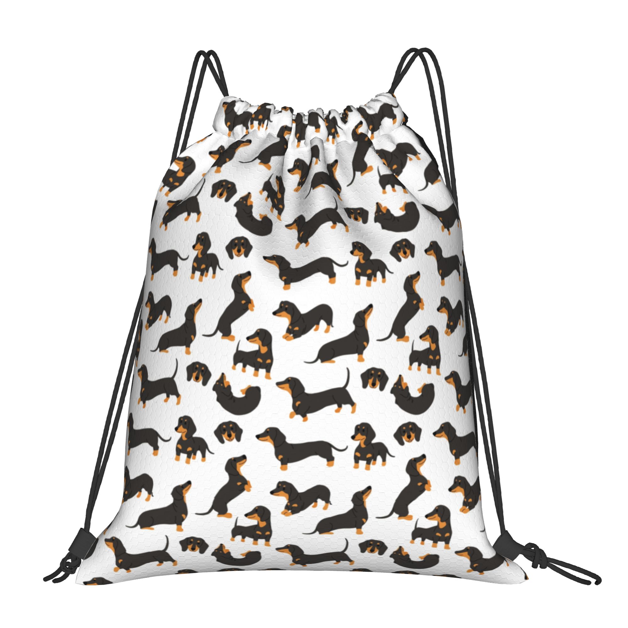 Custom Dachshund Sausage dog P - огляд і ціна Drawstring Gym Bag