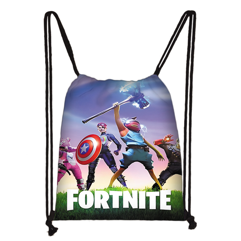 Child Printed Drawstring for S - огляд і ціна Drawstring Gym Bag