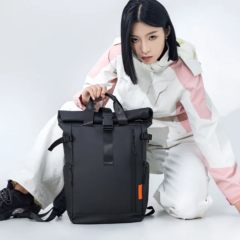 Unisex Fashionable Minimalist  - огляд і ціна Canvas Backpack Casual