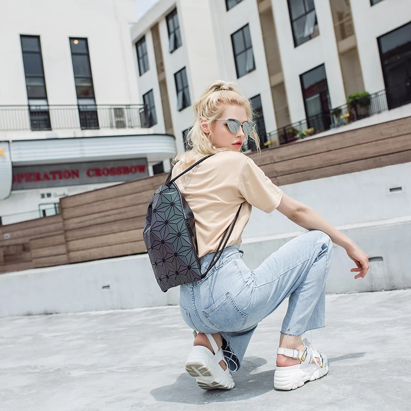 New Women Drawstring Backpacks - огляд і ціна Fashion Backpack Women