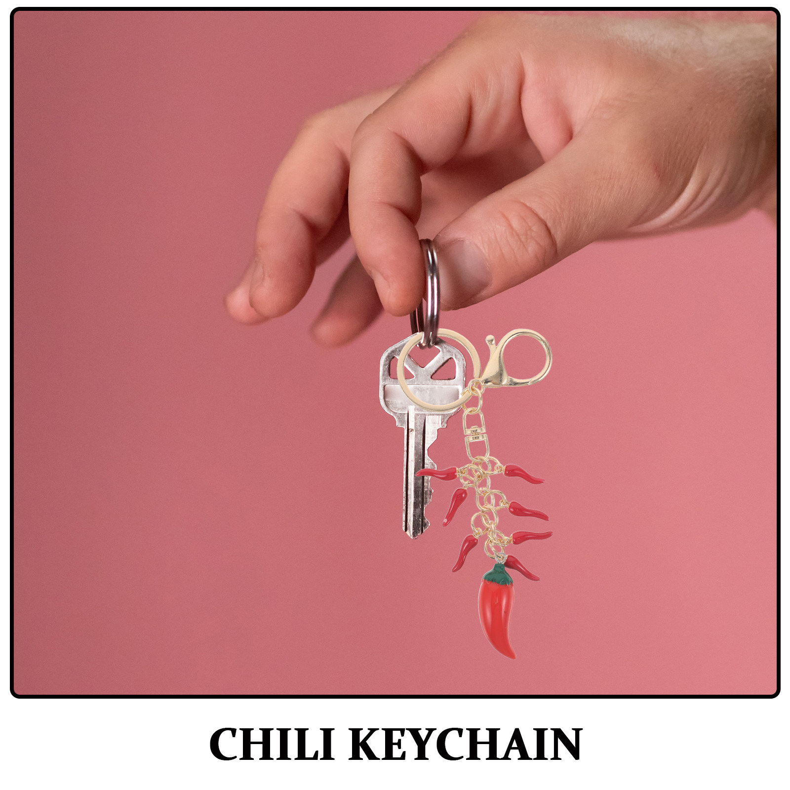 2Pcs Chili Pepper Keychains Re - огляд і ціна Mini Backpack Purse