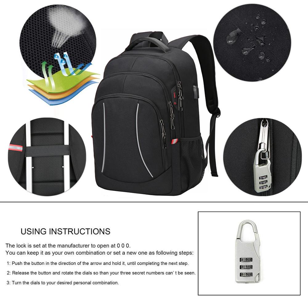Men Multifuction Travel Laptop - огляд і ціна Laptop Backpack 15.6