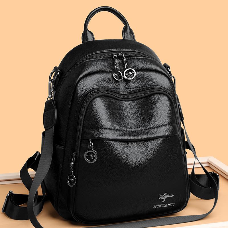 2026 Waterproof PU Leather Wom - огляд і ціна Travel Backpack Anti Theft