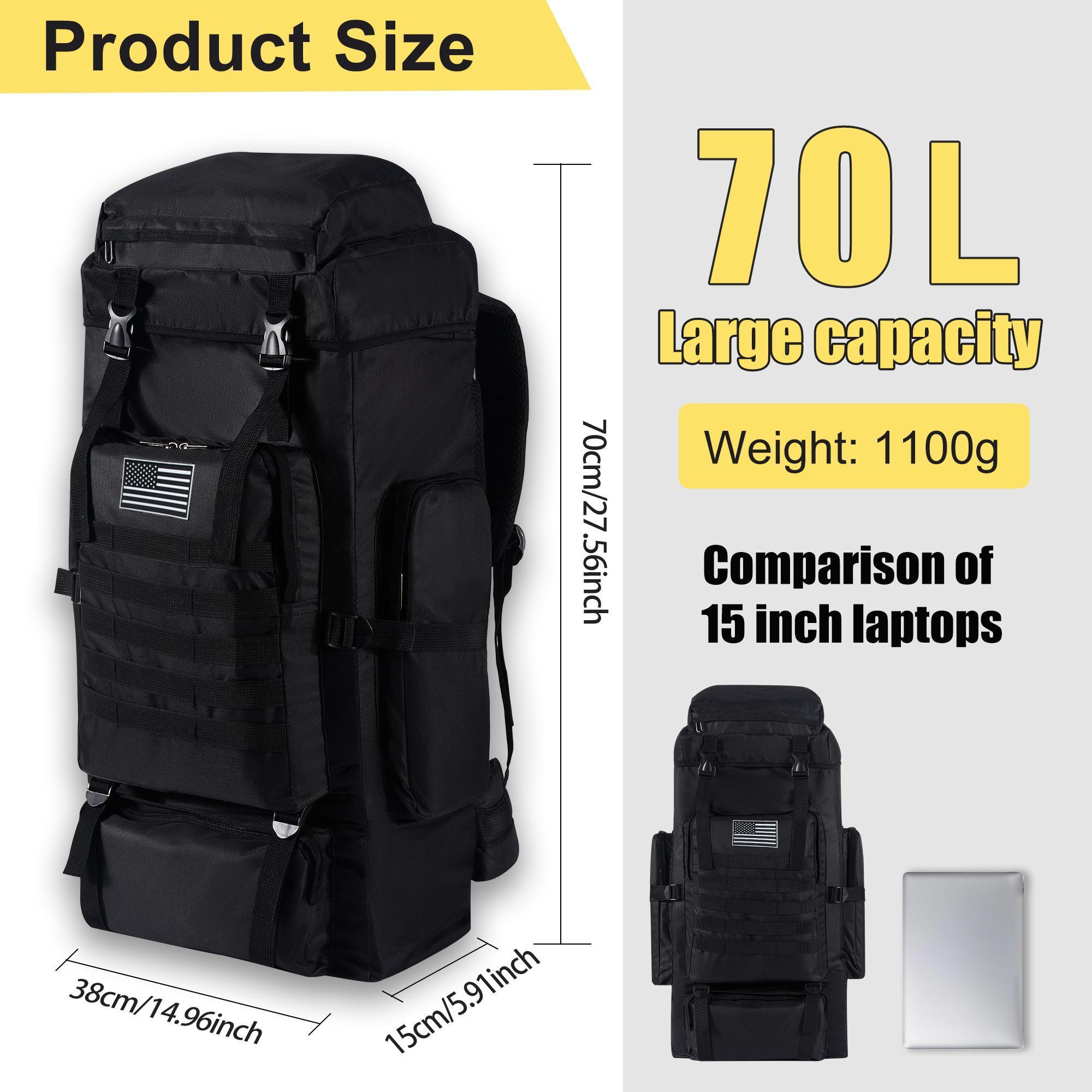 70L Professional Hiking Backpa - огляд і ціна Hiking Backpack Waterproof