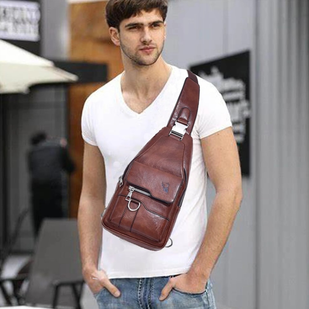Sling Bag for Men Crossbody Ch - огляд і ціна Sling Backpack Shoulder