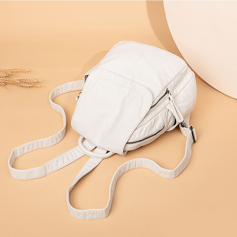 Women's Backpack White Washed  - огляд і ціна Fashion Backpack Women