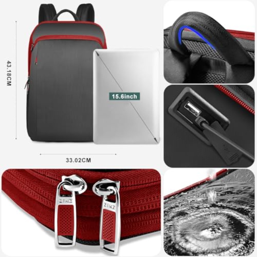 Slim and Expandable 15 15.6 16 - огляд і ціна Laptop Backpack 15.6