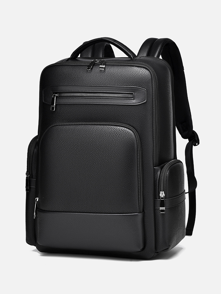 Men's Fashion Backpack PU Leat - огляд і ціна Laptop Backpack 15.6