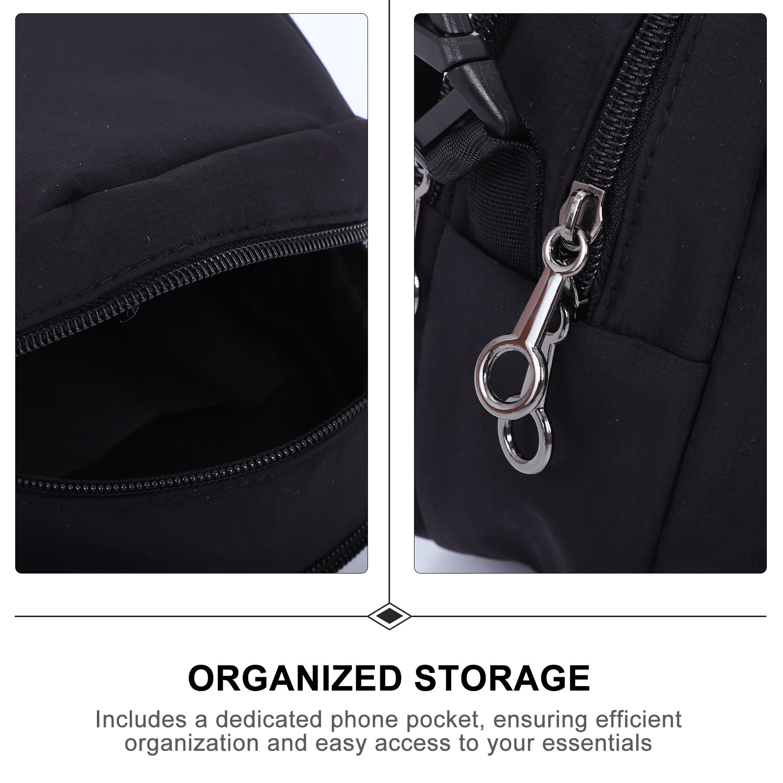 Lightweight Black Shell Bag Cr - огляд і ціна Mini Backpack Purse