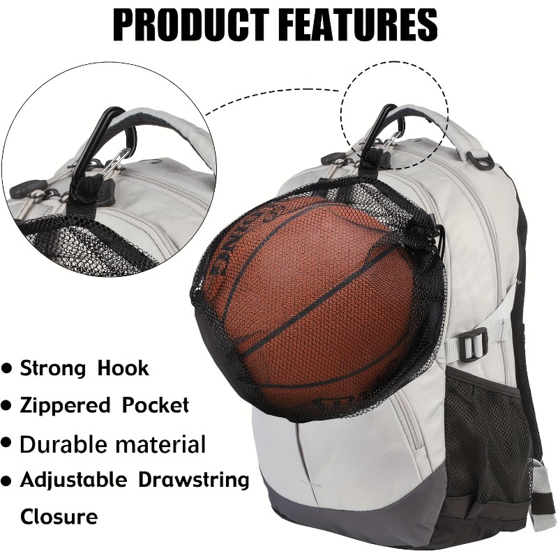 Compact Portable Basketball Dr - огляд і ціна Drawstring Gym Bag