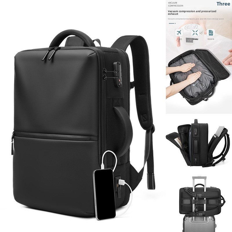 Waterproof Expandable Travel B - огляд і ціна Business Backpack Brief