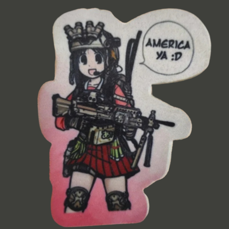 Anime Girl Tactical Patch Mili - огляд і ціна Urban Backpack Tactical