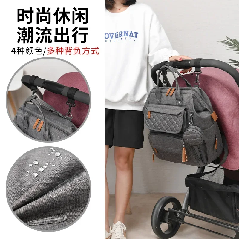 Large Capacity Mommy Bag Multi - огляд і ціна Backpack Diaper Bag