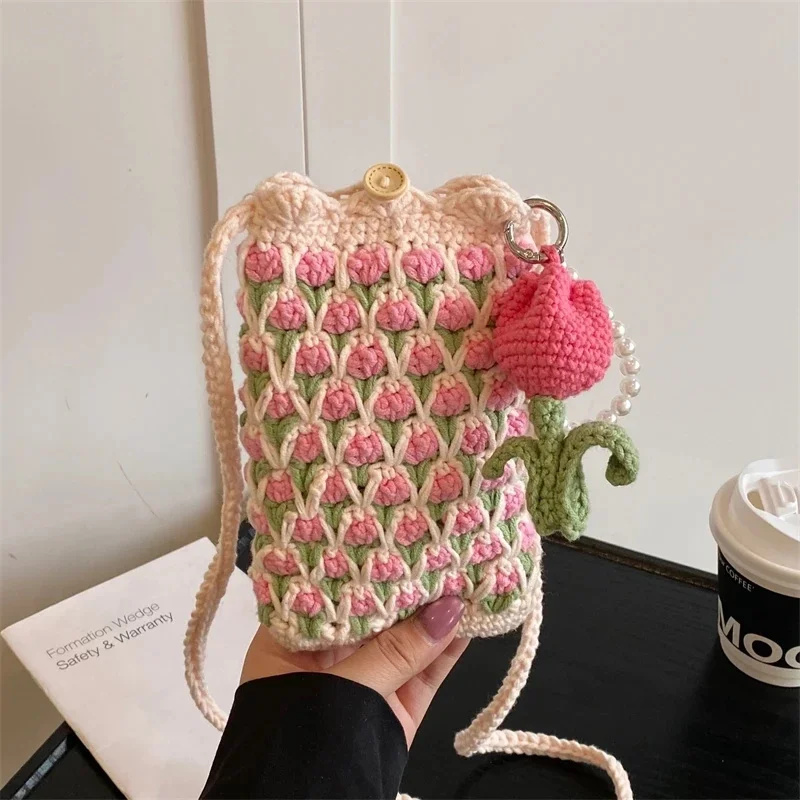 Handmade Backpacks Crochet Tul - огляд і ціна Mini Backpack Purse