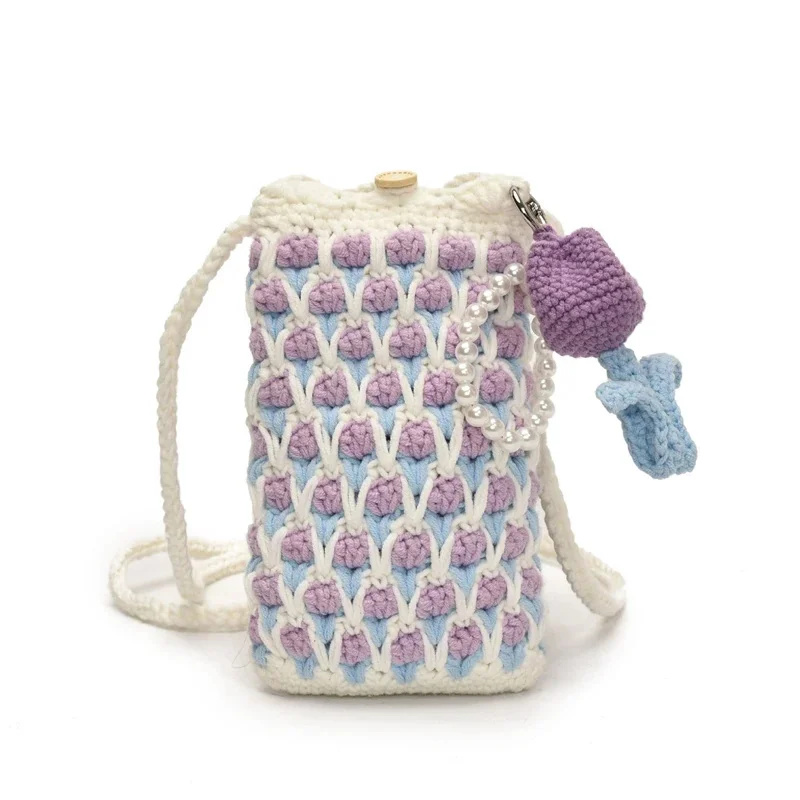 Handmade Backpacks Crochet Tul - огляд і ціна Mini Backpack Purse