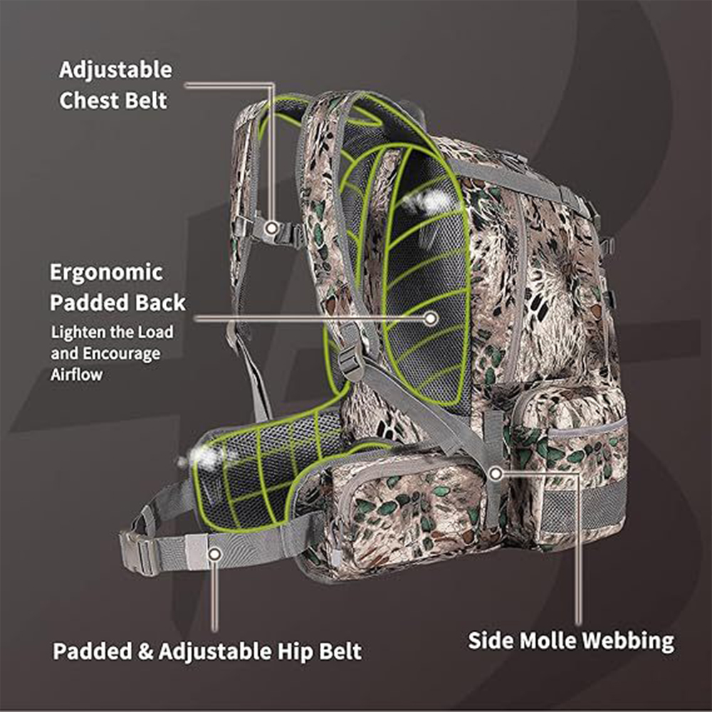 Tactical Camouflage Backpack L - огляд і ціна Rain Cover Backpack