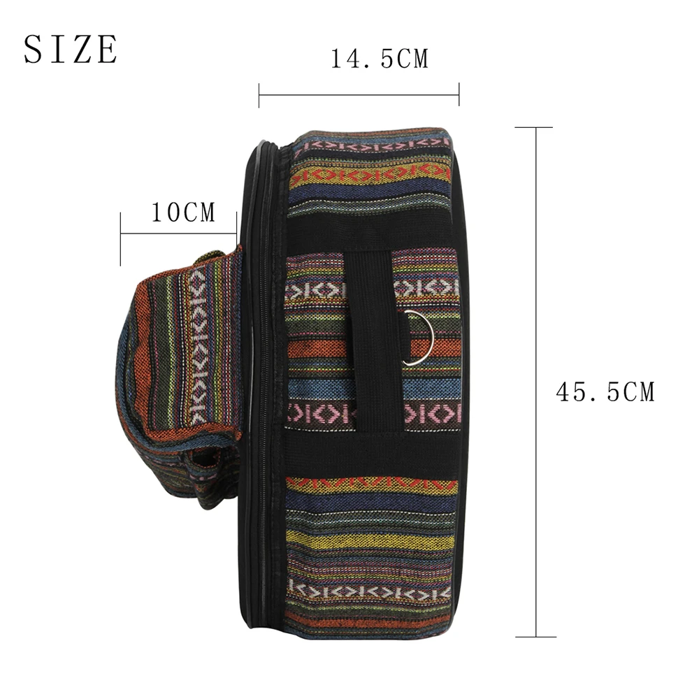 Snare Drum Gig Bag Ethnic Styl - огляд і ціна Rucksack Military Style
