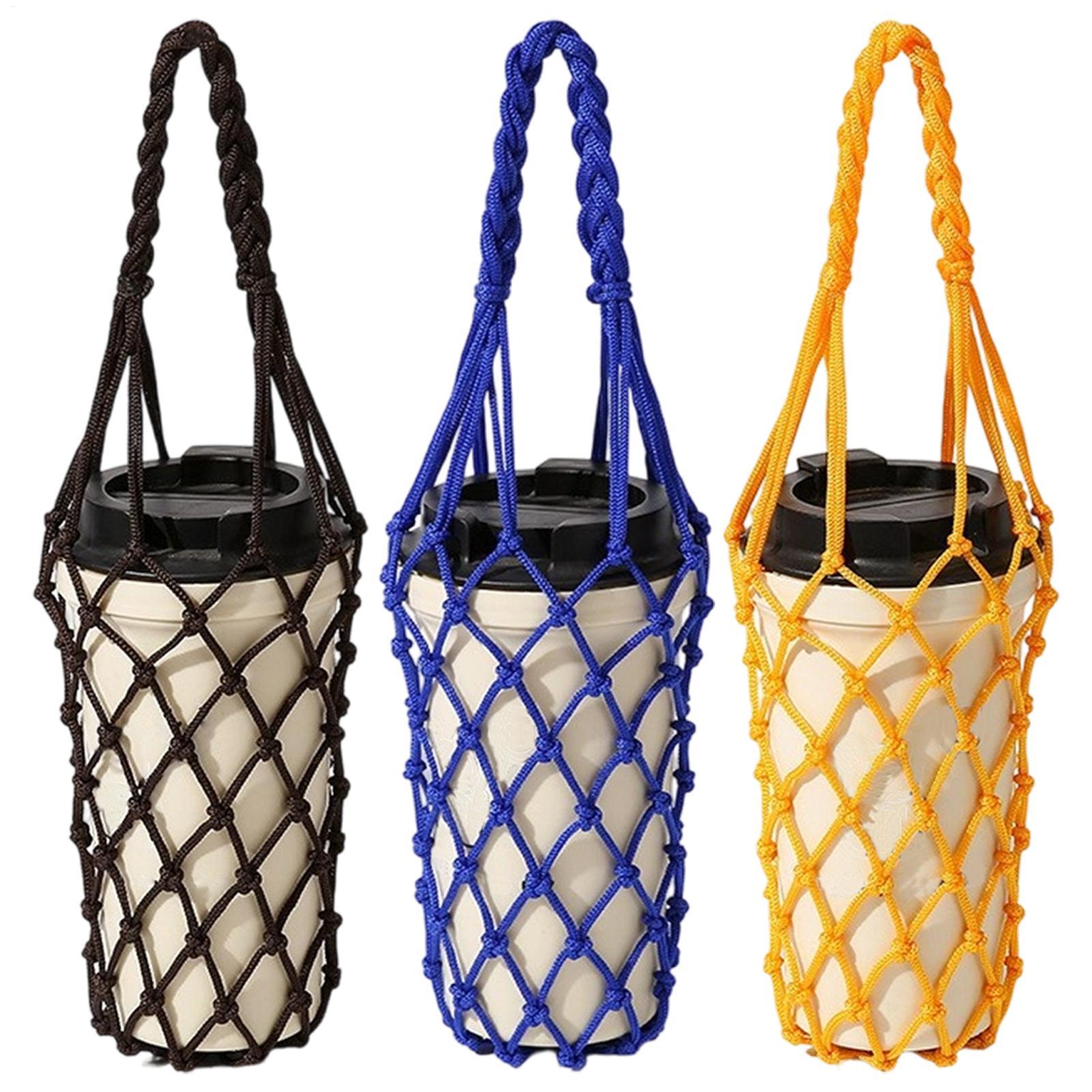 1pcs Water Bottle Bag Crochet  - огляд і ціна Hydration Pack Outdoor