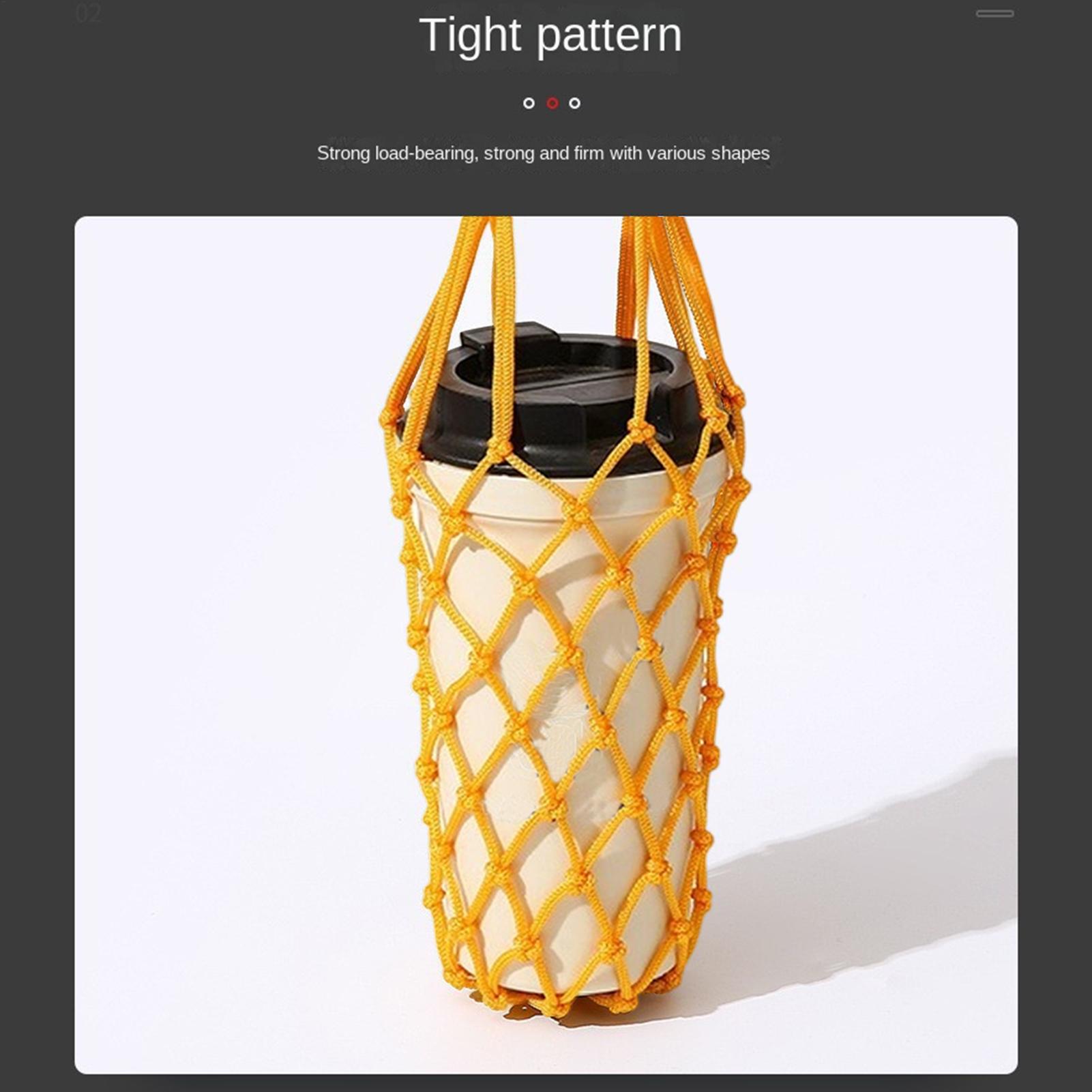 1pcs Water Bottle Bag Crochet  - огляд і ціна Hydration Pack Outdoor