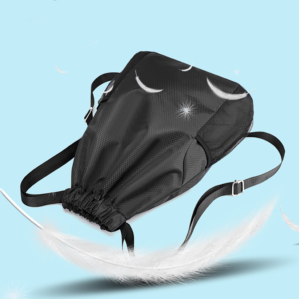 Black drawstring bag, gym back - огляд і ціна Drawstring Gym Bag