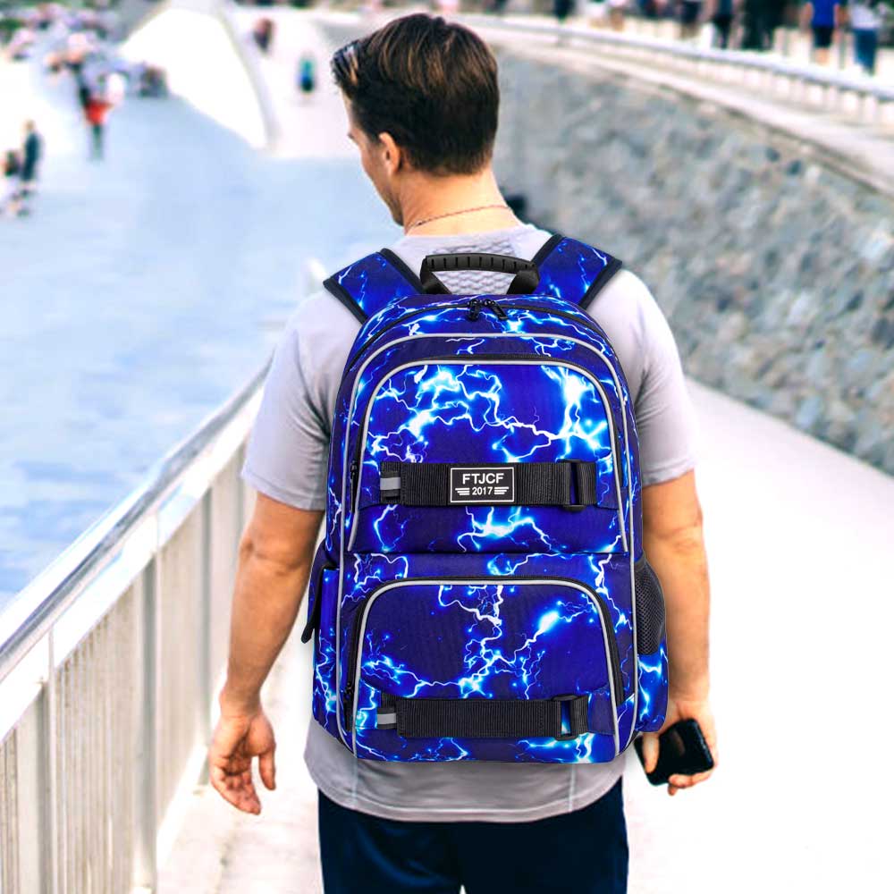 3PCS Lightning boys Backpack,  - огляд і ціна School Backpack Teen
