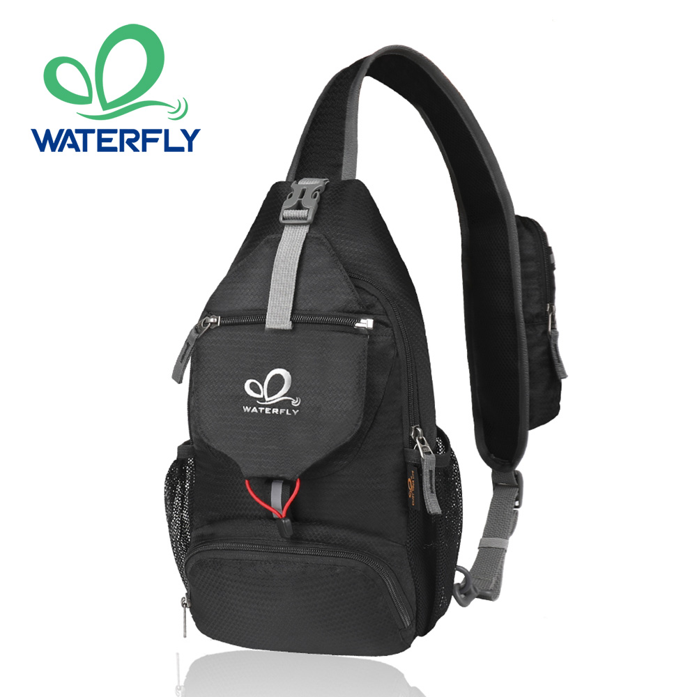 WATERFLY Chest Bag Shoulder Sm - огляд і ціна Sling Backpack Shoulder