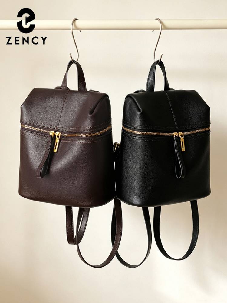 Zency Women Genuine Leather Ba - огляд і ціна Leather Backpack Vintage