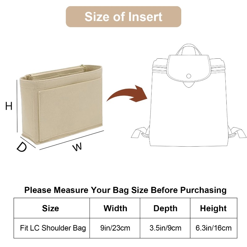 Lightweight Backpack Inner Bag - огляд і ціна Backpack Insert Organizer