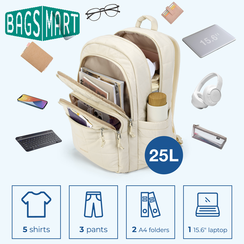 BAGSMART Laptop Bags College C - огляд і ціна Laptop Backpack 15.6