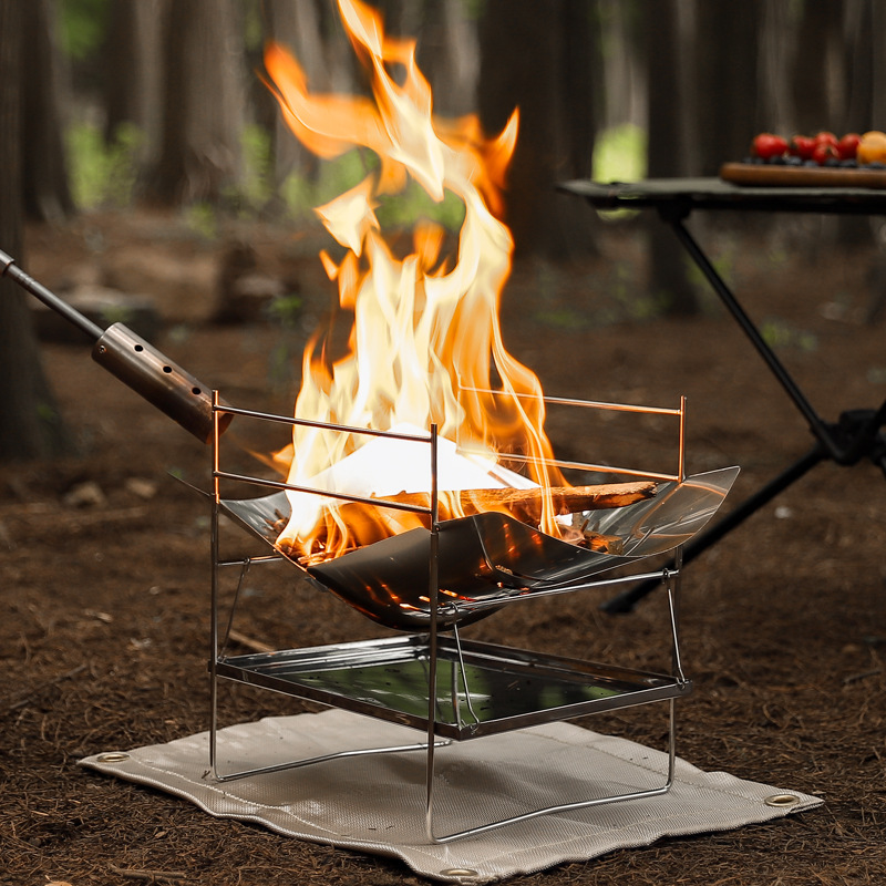 Wood Burning Camping Stove Por - огляд і ціна Foldable Backpack Small